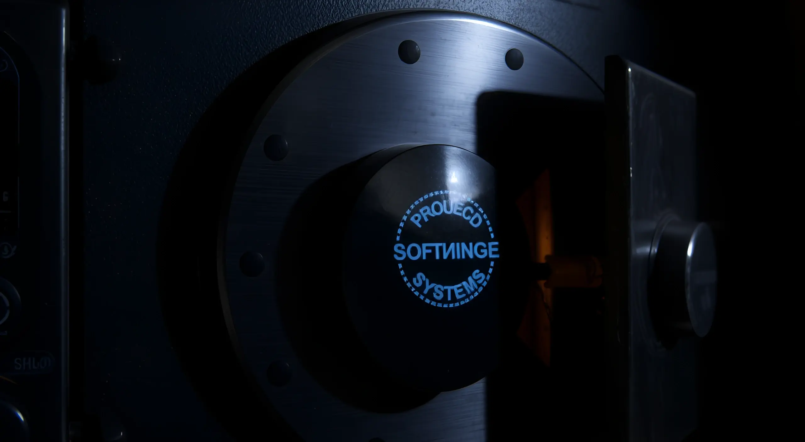 Pricing comparison visualization as elegant cards showing three tiers with icons, checkmarks, and modern SaaS style color scheme